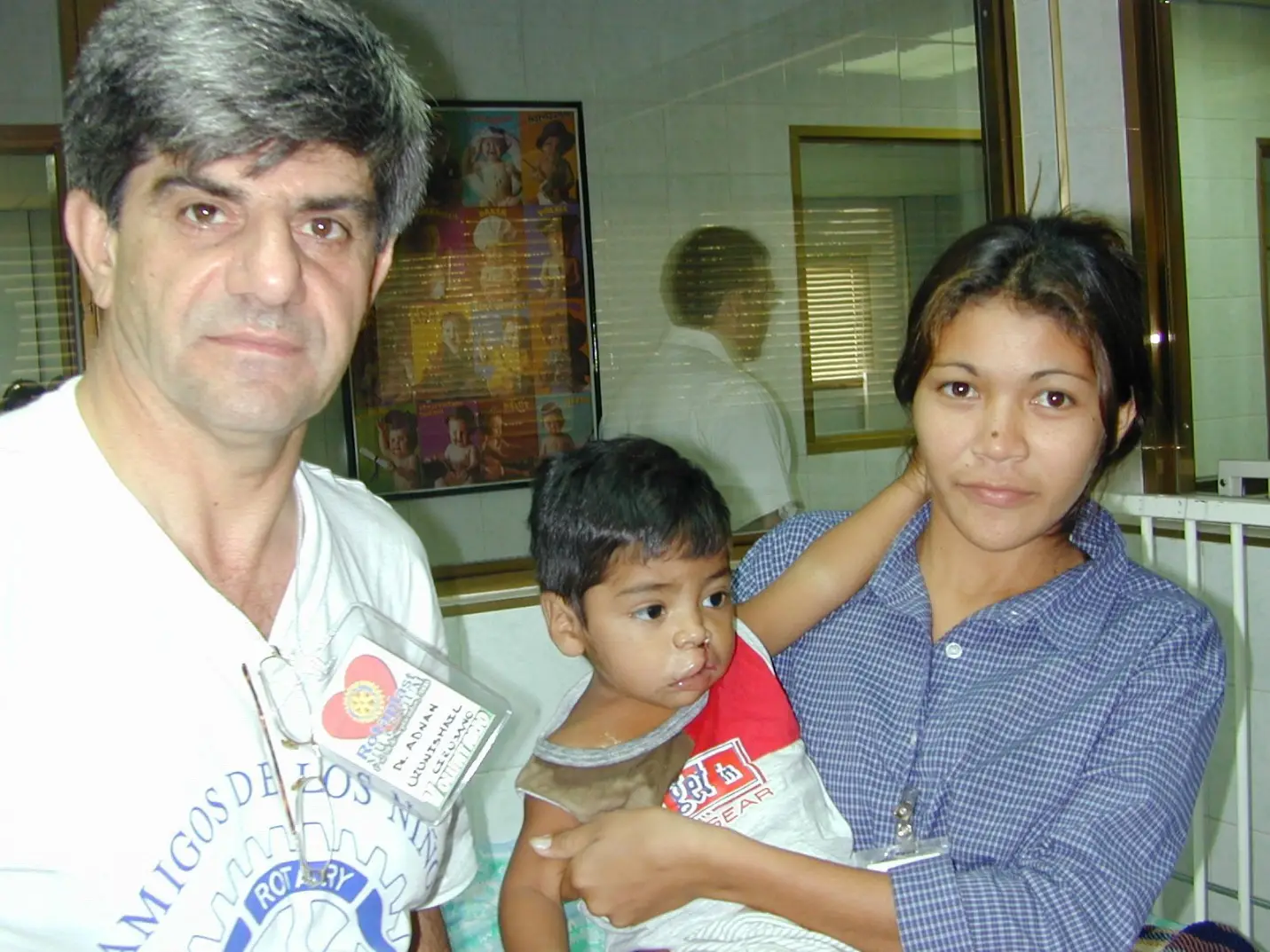 Ameliyat sonrası 1. Hafta genel kontrol, annenin Mutluluğu, Maracaibo/Venezuela 