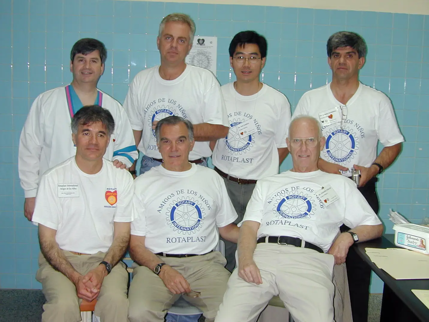 Rotaplast Gönüllü Cerrahlar ekibi, Ağustos 2000 Maracaibo/Venezuela